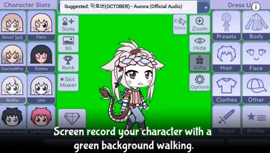 Customizing Backgrounds and Scenes